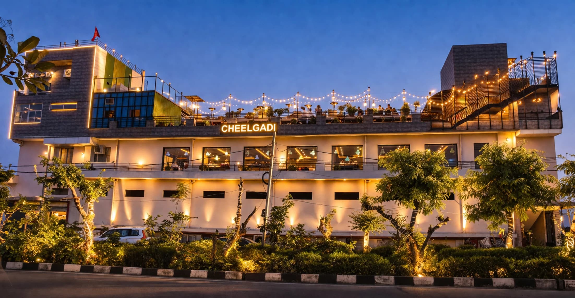 Cheelgadi heritage hospitality setting representing founder vision